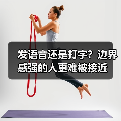 发语音还是打字?边界感强的人更难被接近(图1) 发语音还是打字?边界感强的人更难被接近(图1)