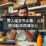 男人追女生必看:三别原则助你赢得芳心(图2) 男人追女生必看:三别原则助你赢得芳心(图2)