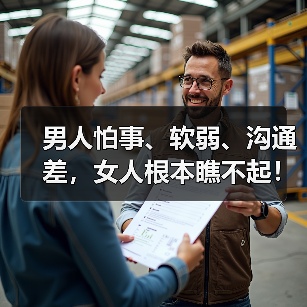 男人怕事、软弱、沟通差,女人根本瞧不起!(图2) 男人怕事、软弱、沟通差,女人根本瞧不起!(图2)