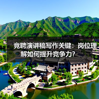 竞聘演讲稿写作关键：岗位理解如何提升竞争力？（图2）
