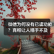 微信为何没有已读功能?真相让人措手不及(图2) 微信为何没有已读功能?真相让人措手不及(图2)