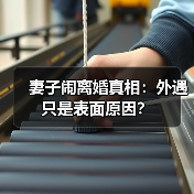 妻子闹离婚真相:外遇只是表面原因?(图2) 妻子闹离婚真相:外遇只是表面原因?(图2)