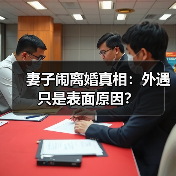 妻子闹离婚真相:外遇只是表面原因?(图3) 妻子闹离婚真相:外遇只是表面原因?(图3)