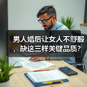 男人婚后让女人不舒服,缺这三样关键品质?(图4) 男人婚后让女人不舒服,缺这三样关键品质?(图4)