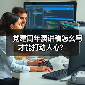 党建周年演讲稿怎么写才能打动人心？