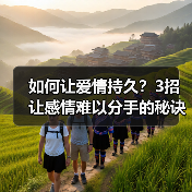 如何让爱情持久?3招让感情难以分手的秘诀(图1) 如何让爱情持久?3招让感情难以分手的秘诀(图1)