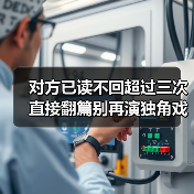 对方已读不回超过三次直接翻篇别再演独角戏(图2) 对方已读不回超过三次直接翻篇别再演独角戏(图2)