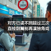 对方已读不回超过三次直接翻篇别再演独角戏(图2) 对方已读不回超过三次直接翻篇别再演独角戏(图2)