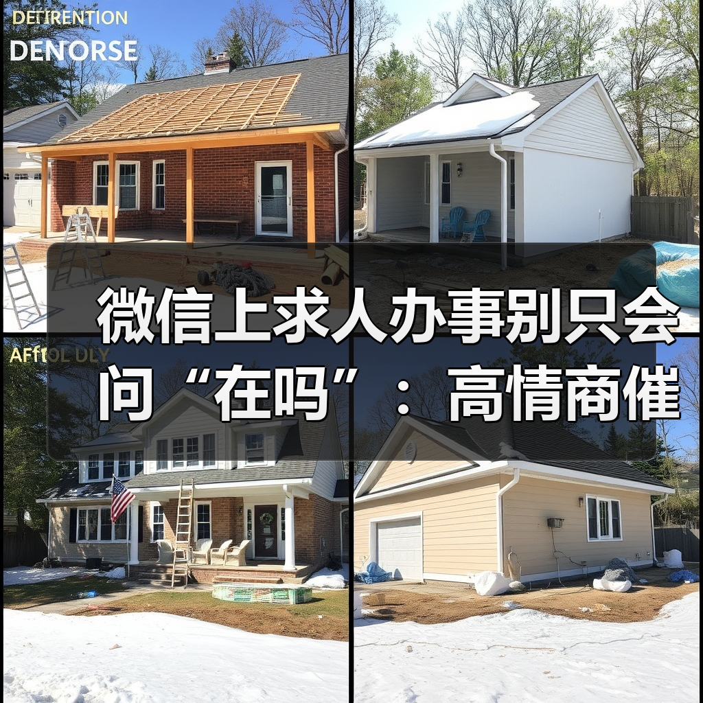 微信上求人办事别只会问“在吗”:高情商催回复的方法是你先聊别的事(图2) 微信上求人办事别只会问“在吗”:高情商催回复的方法是你先聊别的事(图2)