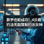 新手也能成功!4步邀约法无脑复制约出女神全攻略(图1) 新手也能成功!4步邀约法无脑复制约出女神全攻略(图1)