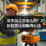 女生问工资怎么回?巧妙回答让她瞬间心动(图1) 女生问工资怎么回?巧妙回答让她瞬间心动(图1)