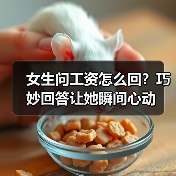 女生问工资怎么回?巧妙回答让她瞬间心动(图2) 女生问工资怎么回?巧妙回答让她瞬间心动(图2)