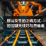 搭讪女生的正确方式：短信聊天技巧与思维差异