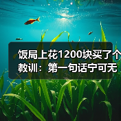饭局上花1200块买了个教训:第一句话宁可无聊也不要油腻油腻即死刑(图2) 饭局上花1200块买了个教训:第一句话宁可无聊也不要油腻油腻即死刑(图2)