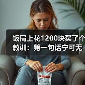 饭局上花1200块买了个教训:第一句话宁可无聊也不要油腻油腻即死刑(图3) 饭局上花1200块买了个教训:第一句话宁可无聊也不要油腻油腻即死刑(图3)