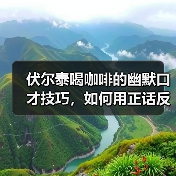 伏尔泰喝咖啡的幽默口才技巧,如何用正话反说化解劝诫?(图4) 伏尔泰喝咖啡的幽默口才技巧,如何用正话反说化解劝诫?(图4)