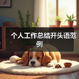 个人工作总结开头语范例(图2) 个人工作总结开头语范例(图2)