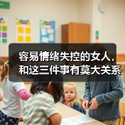 容易情绪失控的女人，和这三件事有莫大关系