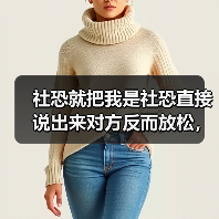 社恐就把我是社恐直接说出来对方反而放松,我试了20多次才信(图3) 社恐就把我是社恐直接说出来对方反而放松,我试了20多次才信(图3)