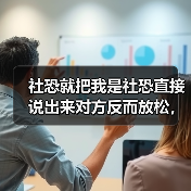 社恐就把我是社恐直接说出来对方反而放松,我试了半年发现是真的(图4) 社恐就把我是社恐直接说出来对方反而放松,我试了半年发现是真的(图4)