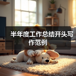 半年度工作总结开头写作范例(图3) 半年度工作总结开头写作范例(图3)