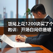 饭局上花1200块买了个教训:开场白问你是被逼来的吗是社恐最高效的破冰(图4) 饭局上花1200块买了个教训:开场白问你是被逼来的吗是社恐最高效的破冰(图4)