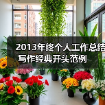 2013年终个人工作总结写作经典开头范例(图3) 2013年终个人工作总结写作经典开头范例(图3)