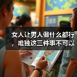 女人让男人做什么都行，唯独这三件事不可以