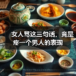 女人骂这三句话，竟是疼一个男人的表现