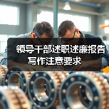领导干部述职述廉报告写作注意要求(图4) 领导干部述职述廉报告写作注意要求(图4)