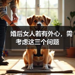 婚后女人若有外心，需考虑这三个问题