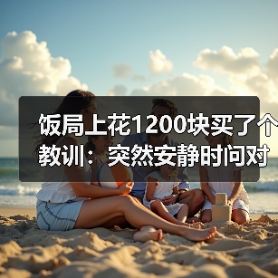 饭局上花1200块买了个教训:突然安静时问对方你平时冷场的时候怎么处理(图3) 饭局上花1200块买了个教训:突然安静时问对方你平时冷场的时候怎么处理(图3)