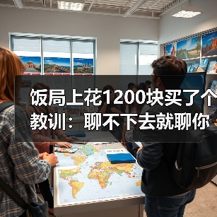 饭局上花1200块买了个教训:聊不下去就聊你们为什么被逼来相亲同病相怜破冰(图2) 饭局上花1200块买了个教训:聊不下去就聊你们为什么被逼来相亲同病相怜破冰(图2)