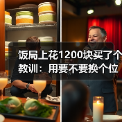 饭局上花1200块买了个教训:用要不要换个位置坐来制造场景转换打破沉默(图3) 饭局上花1200块买了个教训:用要不要换个位置坐来制造场景转换打破沉默(图3)