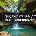 饭局上花1200块买了个教训:沉默时看着对方笑两秒说你是不是也在想怎么不尴尬(图3) 饭局上花1200块买了个教训:沉默时看着对方笑两秒说你是不是也在想怎么不尴尬(图3)