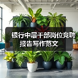 银行中层干部岗位竞聘报告写作范文(图3) 银行中层干部岗位竞聘报告写作范文(图3)