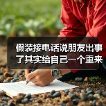 假装接电话说朋友出事了其实给自己一个重来的机会(图1) 假装接电话说朋友出事了其实给自己一个重来的机会(图1)
