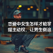 恋爱中女生怎样才能掌握主动权，让男生倒追你，最后一招最管用
