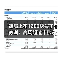 饭局上花1200块买了个教训:冷场超过十秒还不救场对方已经开始想怎么逃(图3) 饭局上花1200块买了个教训:冷场超过十秒还不救场对方已经开始想怎么逃(图3)