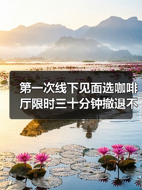 第一次线下见面选咖啡厅限时三十分钟撤退不尴尬(图1) 第一次线下见面选咖啡厅限时三十分钟撤退不尴尬(图1)