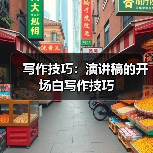 写作技巧:演讲稿的开场白写作技巧(图2) 写作技巧:演讲稿的开场白写作技巧(图2)