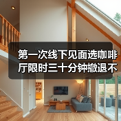 第一次线下见面选咖啡厅限时三十分钟撤退不尴尬(图2) 第一次线下见面选咖啡厅限时三十分钟撤退不尴尬(图2)