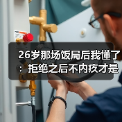 26岁那场饭局后我懂了：拒绝之后不内疚才是真正的成长