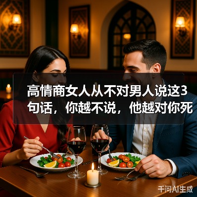 高情商女人从不对男人说这3句话,你越不说,他越对你死心塌地(图4) 高情商女人从不对男人说这3句话,你越不说,他越对你死心塌地(图4)
