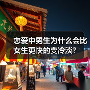 恋爱中男生为什么会比女生更快的变冷淡？