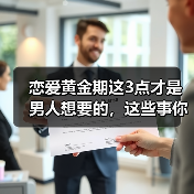 恋爱黄金期这3点才是男人想要的，这些事你越懂，他越依赖你