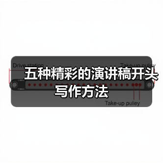 五种精彩的演讲稿开头写作方法(图3) 五种精彩的演讲稿开头写作方法(图3)