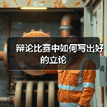 辩论比赛中如何写出好的立论