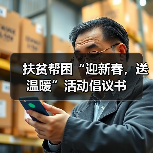 扶贫帮困“迎新春，送温暖”活动倡议书