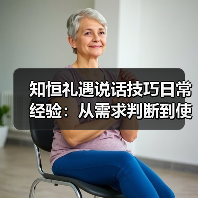 知恒礼遇说话技巧日常经验:从需求判断到使用维护,助你告别尴尬(图3) 知恒礼遇说话技巧日常经验:从需求判断到使用维护,助你告别尴尬(图3)